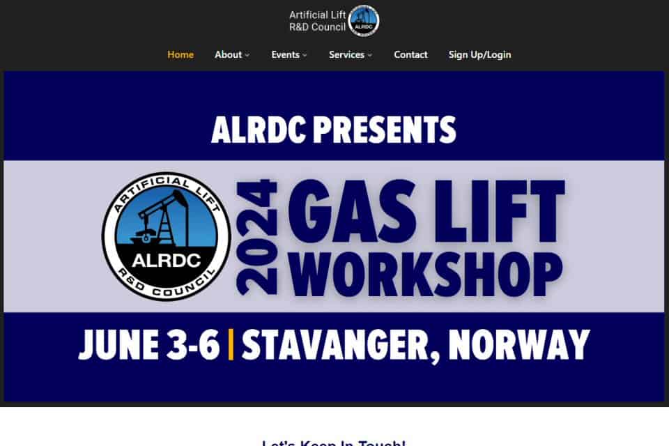 Artificial Lift Research and Development Council by SK Farm LLC